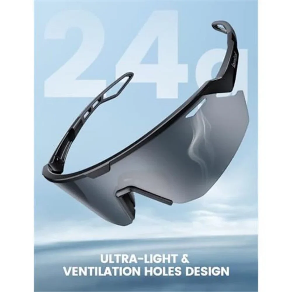 24g Polarized Sports Sunglasses for Men Women UV400 Protection Sun